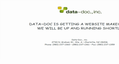 Desktop Screenshot of datadoc.biz